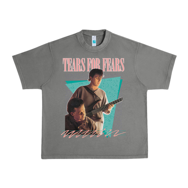 Vintage Style 80s Tears For Fears Design Urban Heavy Tee by tuanDangUi | Teevron