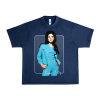 Navy bobbie gentry  vintage style fan design1 Urban Heavy Tee - tuanDangUi