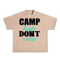 Burro Camp Hair Don't Care Black Urban Heavy Tee - Bettercallsaul