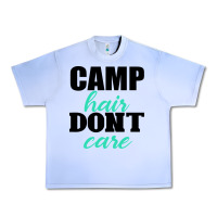 Grape Ice Camp Hair Don't Care Black Urban Heavy Tee - Bettercallsaul