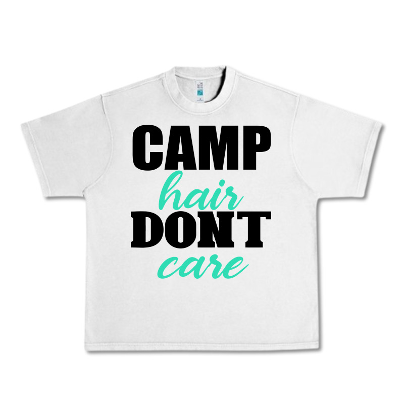 Camp Hair Don't Care Black Urban Heavy Tee by Bettercallsaul | Teevron