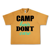 Peanut Butter Camp Hair Don't Care Black Urban Heavy Tee - Bettercallsaul