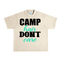 Sandshell Camp Hair Don't Care Black Urban Heavy Tee - Bettercallsaul