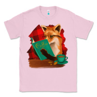 Bubblegum Pink Fox with Coffee Classic Tee - Bettercallsaul