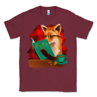 Burgundy Fox with Coffee Classic Tee - Bettercallsaul
