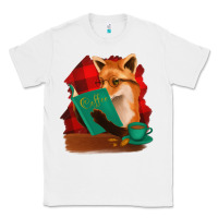 White Fox with Coffee Classic Tee - Bettercallsaul