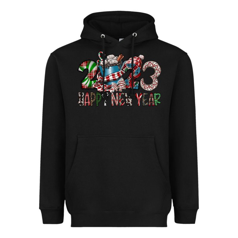2023 Happy New Year Heavyweight Hoodie by CowhideDigitalArt | Teevron