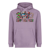 Lavender 2023 Happy New Year Heavyweight Hoodie - CowhideDigitalArt