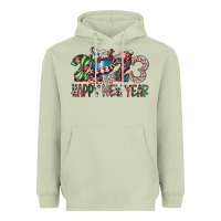 Matcha 2023 Happy New Year Heavyweight Hoodie - CowhideDigitalArt