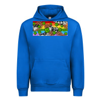 Cobalt Western St. Patrick's Day Shamrock Rainbow Urban Hoodie - Artiststas