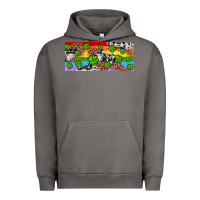 Pigment Tornado Western St. Patrick's Day Shamrock Rainbow Urban Hoodie - Artiststas