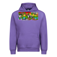 Tulip Western St. Patrick's Day Shamrock Rainbow Urban Hoodie - Artiststas
