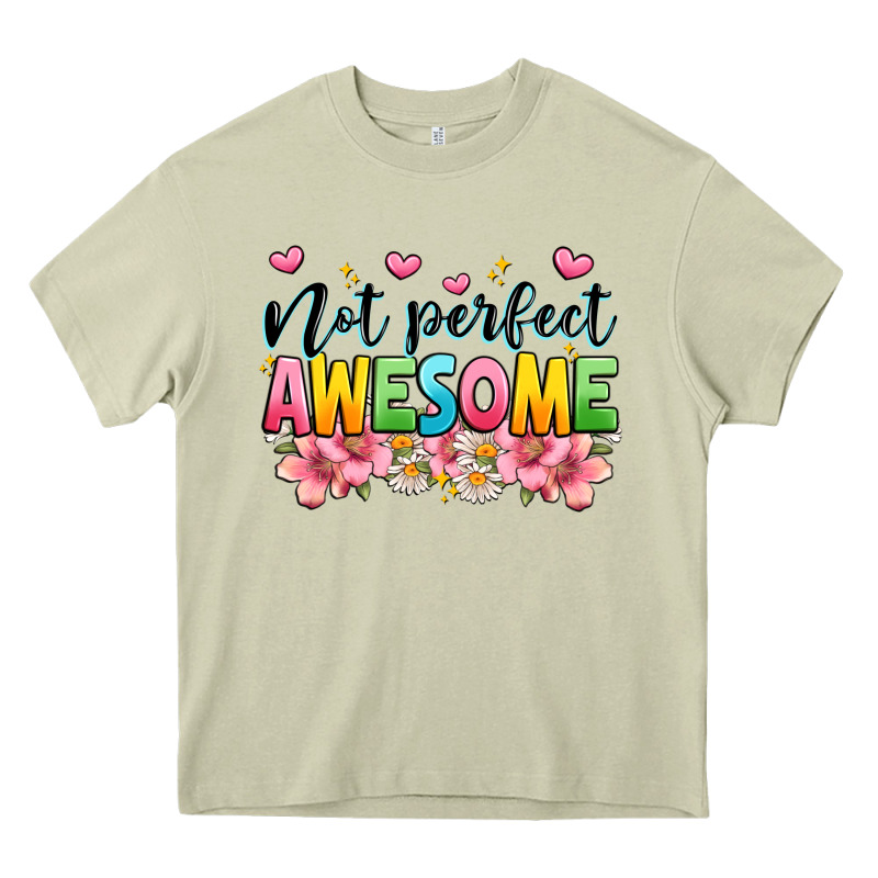 Not Perfect Awesome Heavy Core Tee by JahusDesignShop | Teevron