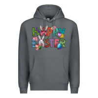 Rock Western Happy Easter Premium Hoodie - BundleAndBundleShop