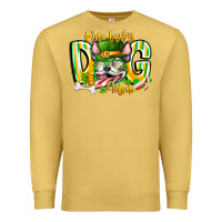 Antique Gold st patricks day dog mom Premium Sweatshirt - CowhideDigitalArt