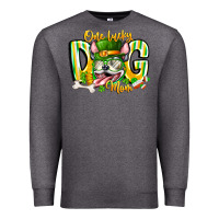 Charcoal Heather st patricks day dog mom Premium Sweatshirt - CowhideDigitalArt