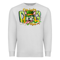 Dove Grey st patricks day dog mom Premium Sweatshirt - CowhideDigitalArt