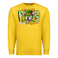 Lemon st patricks day dog mom Premium Sweatshirt - CowhideDigitalArt