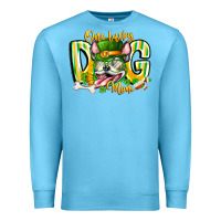 Ocean Blue st patricks day dog mom Premium Sweatshirt - CowhideDigitalArt