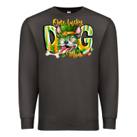 Smoke st patricks day dog mom Premium Sweatshirt - CowhideDigitalArt