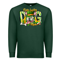 Sports Green st patricks day dog mom Premium Sweatshirt - CowhideDigitalArt