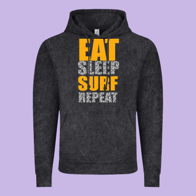 Eat Sleep Surf Repeat Vintage Hoodie Designed By Bettercallsaul
