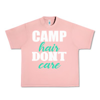 Salmon Camp Hair Don't Care Black Urban Heavy Tee - Bettercallsaul