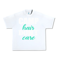 White Camp Hair Don't Care Black Urban Heavy Tee - Bettercallsaul