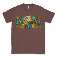 Chestnut Western Charolais Cow Mom Life Classic Tee - LillyAllenDesigns