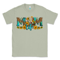 Matcha Western Charolais Cow Mom Life Classic Tee - LillyAllenDesigns