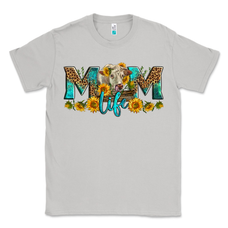 Western Charolais Cow Mom Life Classic Tee by LillyAllenDesigns | Teevron