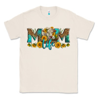 Natural Western Charolais Cow Mom Life Classic Tee - LillyAllenDesigns
