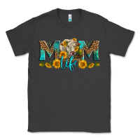 Smoke Western Charolais Cow Mom Life Classic Tee - LillyAllenDesigns
