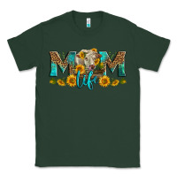 Sports Green Western Charolais Cow Mom Life Classic Tee - LillyAllenDesigns