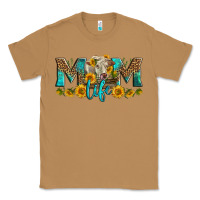Toasted Coconut Western Charolais Cow Mom Life Classic Tee - LillyAllenDesigns
