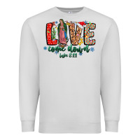 Dove Grey Love ComeDown Luke 2.11-2 Premium Sweatshirt - CowhideDigitalArt