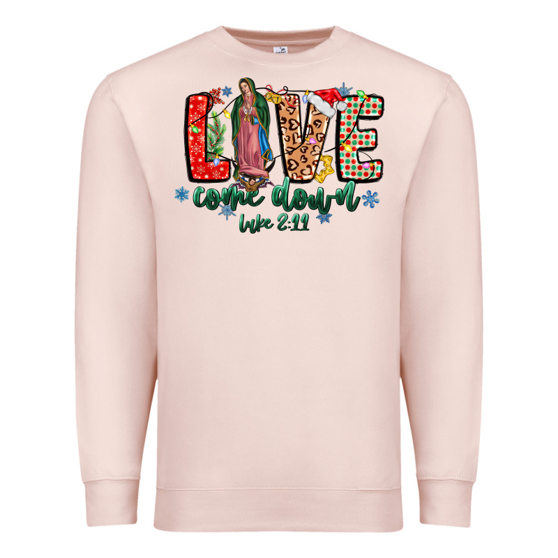 Love Comedown Luke 2.11-2 Premium Sweatshirt by CowhideDigitalArt | Teevron