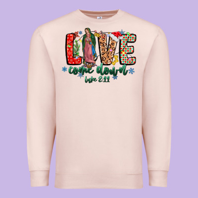 Love Comedown Luke 2.11-2 Premium Sweatshirt Designed By Cowhidedigitalart