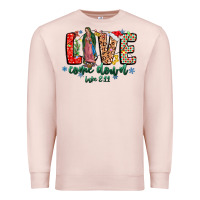 Pale Pink Love ComeDown Luke 2.11-2 Premium Sweatshirt - CowhideDigitalArt
