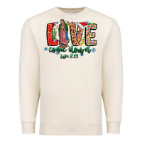 Sandshell Love ComeDown Luke 2.11-2 Premium Sweatshirt - CowhideDigitalArt