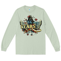 Oh My Stars America Wings 4th Of July Long Sleeve Tee | Teevron