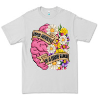 Dove Grey your anxiety is a lying bitch Premium Tee - MaliasSmallBusiness