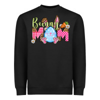 Black Easter Day Bunny mom Heavyweight Sweatshirt - OliviaCreatesArt