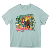 Arona busy doing cowgirl Heavy Core Tee - NancyCooperArtShop