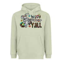 Matcha Happy Easter Y'all Heavyweight Hoodie - CowhideDigitalArt