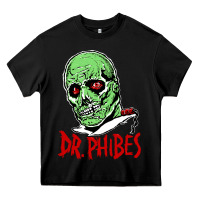 Black dr. phibes Heavy Core Tee - tuanDangUi
