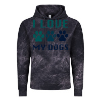 Cloud Black i love my dogs Vintage Hoodie - Bettercallsaul
