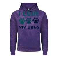 I Love My Dogs Vintage Hoodie | Teevron