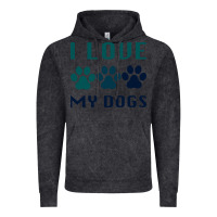 Vintage Black i love my dogs Vintage Hoodie - Bettercallsaul