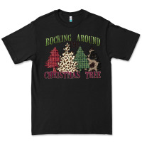 Black rocking around the christmas tree Premium Tee - MaliasSmallBusiness